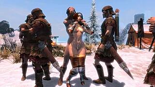 Lena has been punished for her disobedience in Skyrim