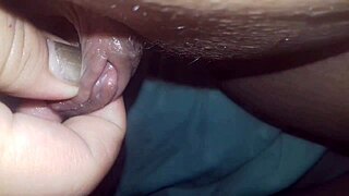 Get her big clit whipped, Chubby Desi girl