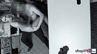 Petite blonde teen caught on spying, real life sex tape