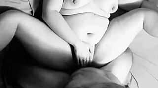 homemade video, big boost brunette's rides big dick
