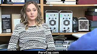 The young teen caught on camera having sex with a police officer is arrested