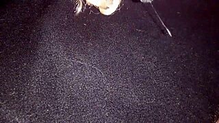 Real size sex doll likes to play with_cum