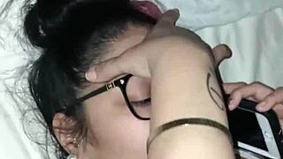 Busty Mexican woman cheats on her man with real homemade video