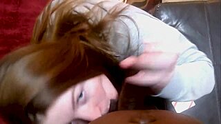 BBC learns deepthroat amply from sexy milf with big mouth