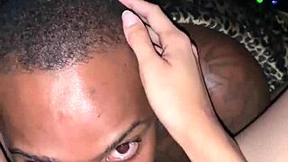 A bisexual pleasure and pussy eating amateur couple