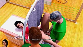 Anna has been drawing her humiliating fantasies on-camera in this video