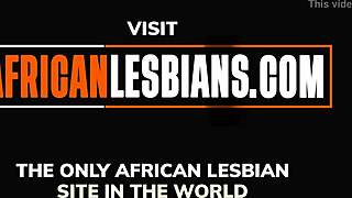 The Ebony lesbians love doing 69 with each other in homemade video