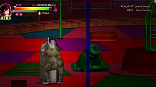 Circus Enemy gets pounded in high definition video by Hentai gamer