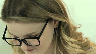 Eliza Eves sucking and fucking hard Teen sex video