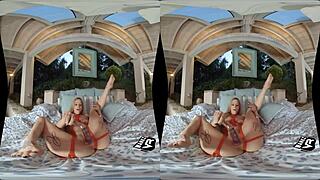 Virtual sex with Kali Roses: Solo masturbation