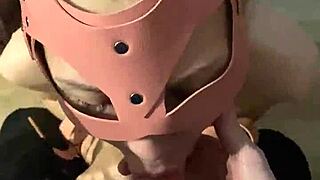 Russian slut gets fucked hard in dog style