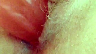 Hot wife stamina fuck with big toy to cumshot