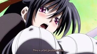 Small breasts, big boobs erotic anime massage