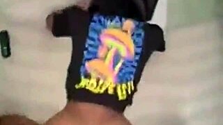 Newcomer black man films his penis and vagina gaping for monster cock