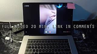 Big ass and big tits: Hot masturbation session with her fans by Leyva