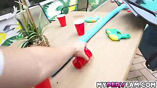 Now Aunty auntie gets fucked doggystyle by uncle in Mypervyfamily video