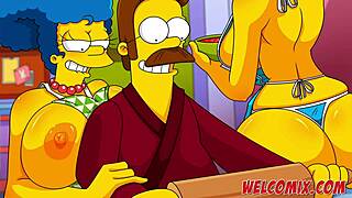 The newest fuck fest from welcomix with Flandis and his simpsons