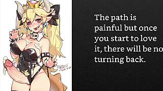 futa bowsette sissities and jerkin' instructions to faygrey