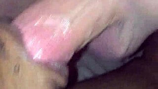 Gay male domination scene cum swallowing