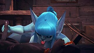 A hardcore anal sex in 3D animation anime cosplayer cosplays cosplayer find enjoyment in such