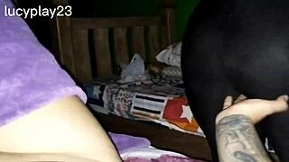 This steamy lesbian orgy features Natural tits and big asses