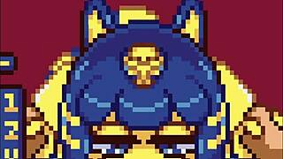 Cartoon porn games: Neko groping and fucking