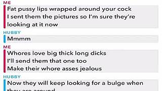 Asshole catches me cheating on my husband with a dirty selfie while using a hidden camera