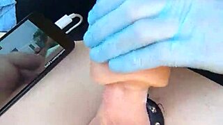 Gay male top and comes on film