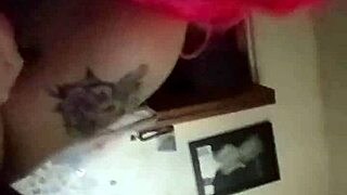 Blowjob interracial snow bunny on a big black dick