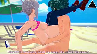 Melons and bubble ass in an anime xxx uncensored video