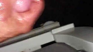 Large cocked man likes to cum on his feet and masturbate, watch the hot porn video here