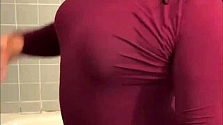 Bathroom Sneak Fuck Session