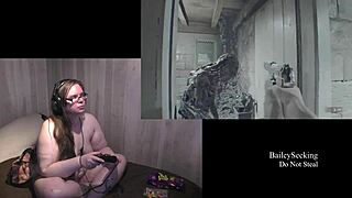 In this video, Monster girl Show off her naturals tits and big juicy ass