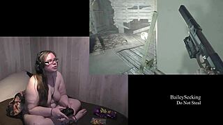 In this video, Monster girl Show off her naturals tits and big juicy ass