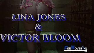 Nuestra Vecina Lina Jones Folla Duro con Victor Bloom Bajo la Lluvia en Público