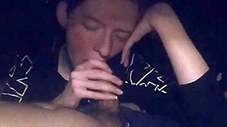 Redhead Hottie Sucks Daddy's Cock And Jacks Him To Completion