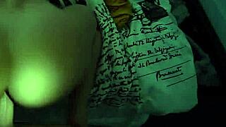 Step Brother Fucks Scared Stepsister Hard During Brownout Scare