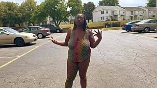 exploring outdoor pride with a haul of lingerie and treats