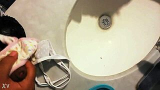 i have my sister-in-law's slut's used panties