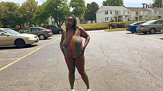 exploring outdoor pride with a haul of lingerie and treats