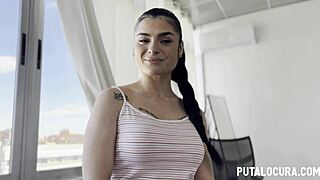 she's fucking and swallowing it all