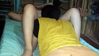 i licked my girlfriend's wet vagina in her pink dress