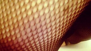 Shaved Shemale Pounds Tight Ass with Dildo Solo!