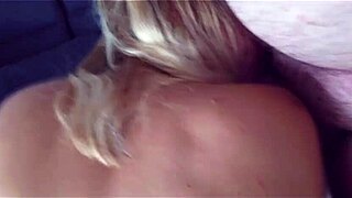 I joined Vicky for a fun party threesome without protection