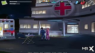 summertime saga babe copes with two intense creampie masturbation scenes