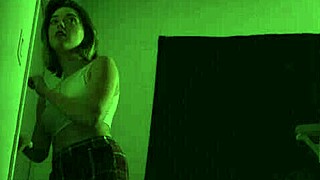 Anny Aurora's taboo solo masturbation session