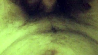 Blindfolded girlfriend sucks old friend