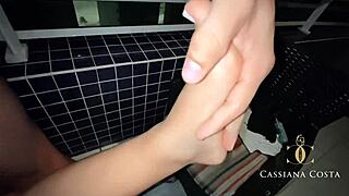 Latina and Blonde MILF Amateurs Masturbate with Toys in Four-Some Sucking Session