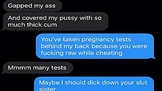 Wife's hot sexts about our wild threesome 😏