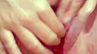 when the milf is alone, she indulges in masturbation in full video on red